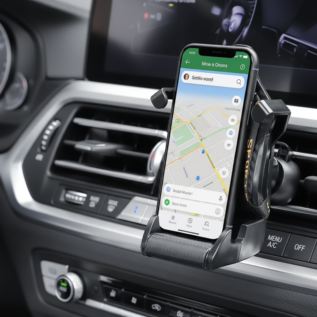 Racing Seat Car Phone Holder